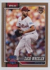 2026 Topps Series 1 Gold 584/2026 Zack Wheeler #261 1n5