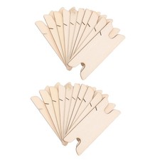 20 PCS Knitting Tool Shuttle Weaving Sleeve Threading Crochet Craft Knitted