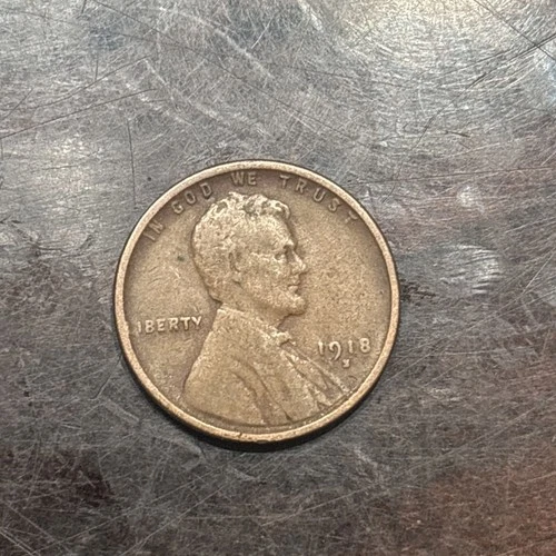 1918 S VF Wheat Penny