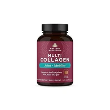 Ancient Nutrition Multi Collagen Joint + Mobility 45 Caps Exp 2028
