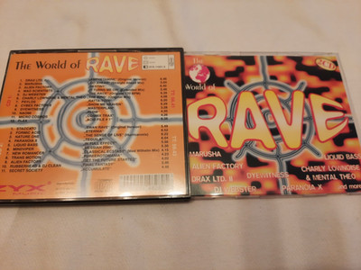 2CD THE WORLD OF RAVE (MARUSHA, ALIEN FACTORY, DRAX LTD. II, ...) (NEUWERTIG)