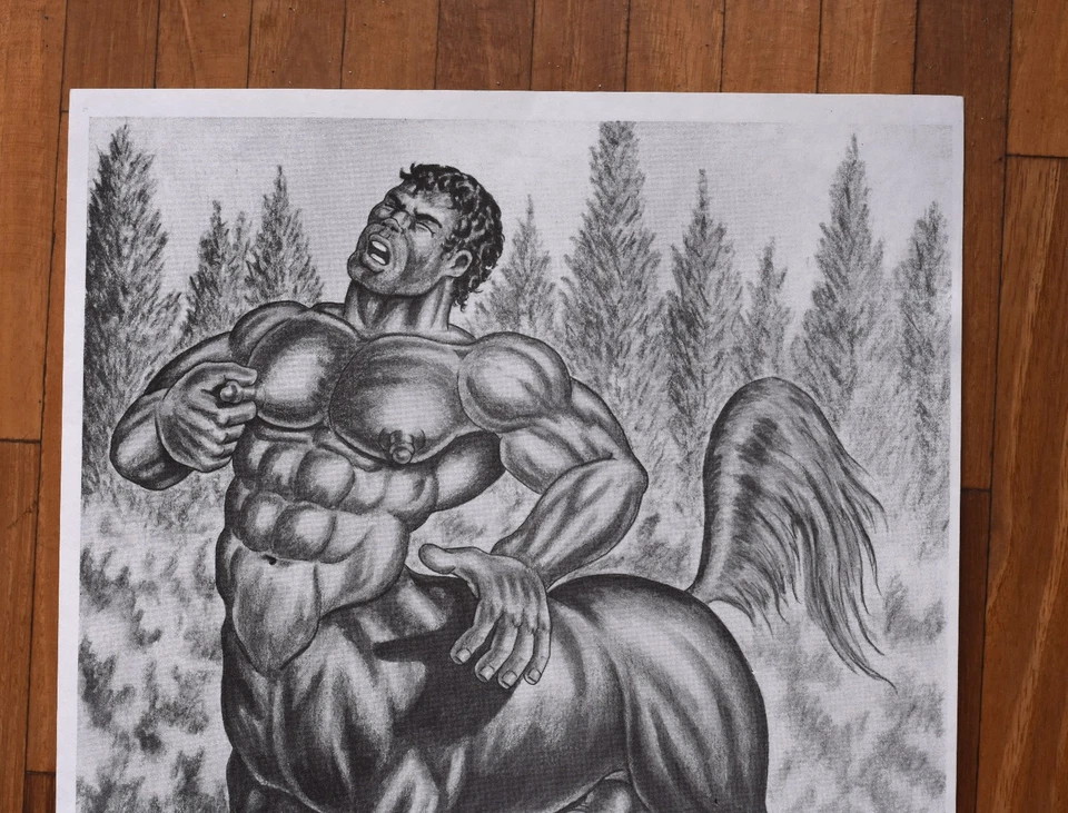 The Hun / Bill Schmeling Kunstdruck Set U-05 Druck gay interest comic LGBTQ