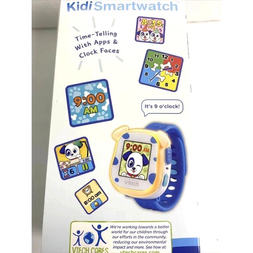 VTECH MY FIRST KIDI SMARTWATCH ~ GAMES, CLOCK FACES, TOUCH SCREEN, PET PALS - Picture 3 of 5
