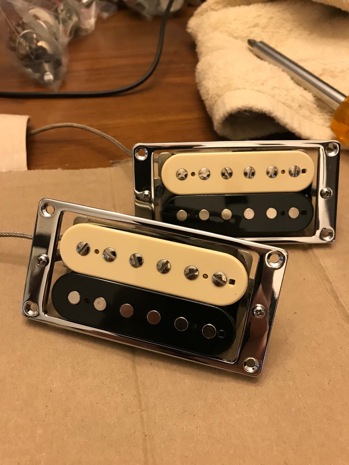 Seymour Duncan Vintage Blues SH-1   SH-1N  '59 Zebra Pickup Set