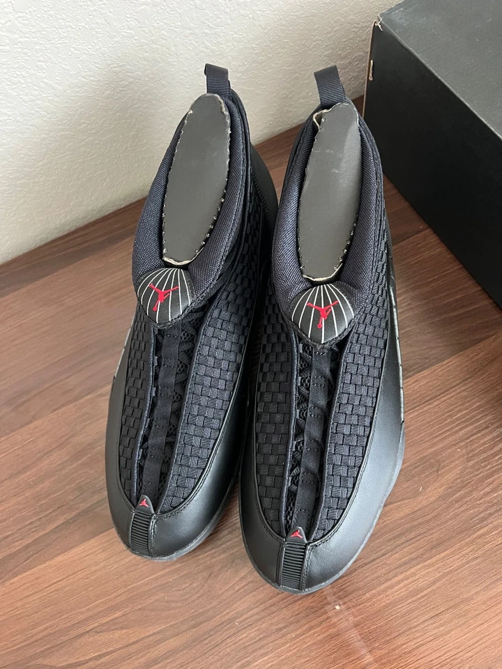 Air Jordan 15 Retro 2017 Stealth Talla 14 Totalmente Nuevo En Caja Foto 4 de 4