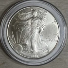 1996 Silver American Eagle $1 Dollar - Uncirculated - beautiful coins