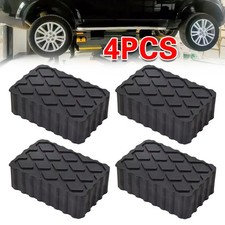 4PCS RUBBER BLOCK SET FOR GARAGE SCISSOR LIFTS JACKING BEAM - 12 x 8 x 4cm