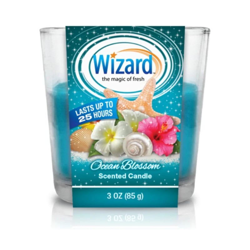 Wizard Scented Candle Ocean Blossom