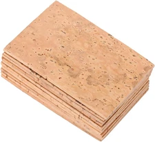 Alto Sax Neck Cork, 10 Pcs Universal Sax Neck Joint Cork Sheet for Alto/Soprano/