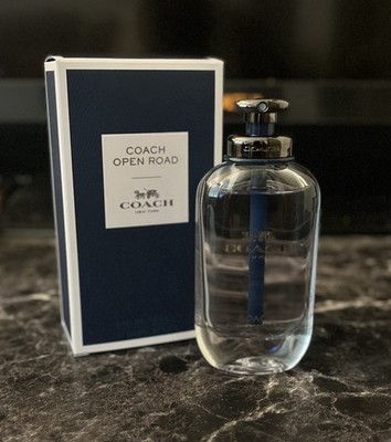 Coach Open Road Eau de Toilette 3.3 fl oz Spray, Limonene, Linalool, Citronellol