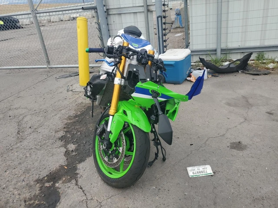 2024-2025 KAWASAKI NINJA ZX6R ZX636 OEM ESCAPE CABEZAL TUBOS COLECTOR Foto 2 de 4