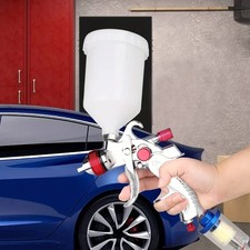 125/250ml Heavy Duty Sprayer Paint Pot Threaded Connector Sprayer Pot Plastic