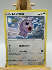 Castform 116/172 Brilliant Stars Common Pokemon Card Near Mint