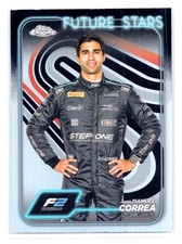2024 Topps Chrome Formula 1 #34 Juan Manuel Correa Future Stars Refractor -