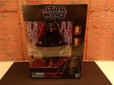 Star Wars Black Series Emperor Palpatine and Throne Amazon Exclusive 6    Figure