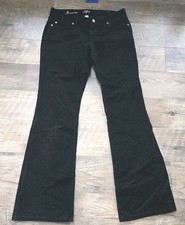 Ann Taylor Loft corduroy jeans women 6 X 31 bootcut stretch black