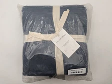 The Citizenry Stonewashed Linen Sheet Set Queen - Slate Blue