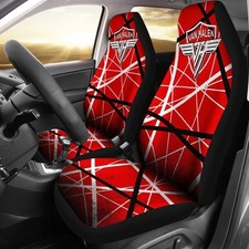 Eddie Van Halen Car Seat Covers Frankenstein Pattern Eddie Van Halen Car Seat Covers Frankenstein Pattern