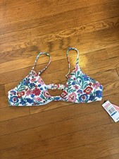 NWT Vineyard Vines Tisbury Floral Knot Bikini Top Size XL