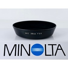  Near MINT Minolta Metal Lens Hood Dhade for MC 28mm F3.5 From Japan