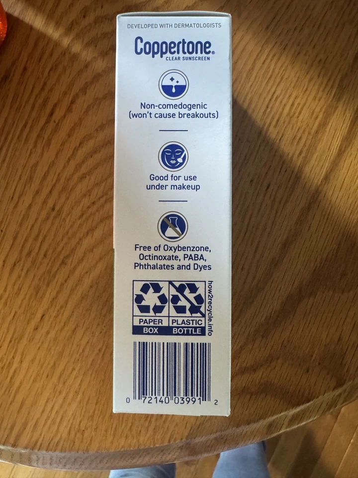 NEW**Coppertone Every Tone Invisible Finish Face Sunscreen SPF 60+ UV defense  - Image 3 of 4