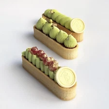 2 Pcs Multi-shape Stainless Steel Baking Molds Tart Moulds for Tartlet