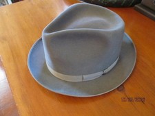 Vintage Royal Stetson Fedora Hat Size 7 1/4