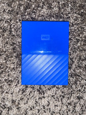WD My Passport 2TB Portable External Hard Drive - Blue WDBS4B0020BBL-0B
