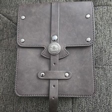 Medieval Leather Belt Pouch Classic Adventurers Bag for LARP SCA  Cosplay