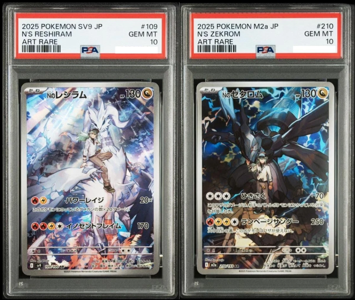 Zekrom Pokémon TCG Professional Sports Authenticator (PSA