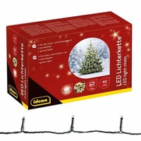 Idena LED Lichterkette 40Er Innen AußEn Weihnachten Weihnachtsbeleuchtung Garten