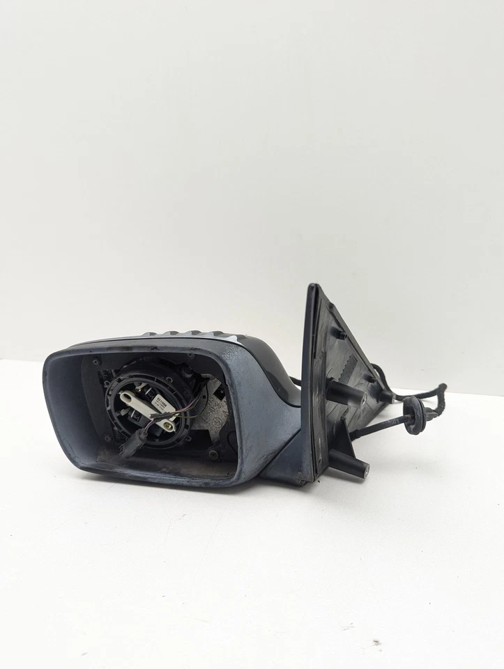 02-08 E65 E66 745I 750LI 760I ESPELHO DE VISÃO LATERAL DO MOTORISTA SEM VIDRO CINZA - Imagem 3 de 4