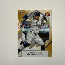 2025 Topps Pristine - Jorbit Vivas #114 Gold Refractor 48/50 (RC)