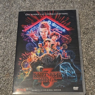Netflix Stranger Things Season 3 3-Disc DVD Set Captioned 611 min 2019