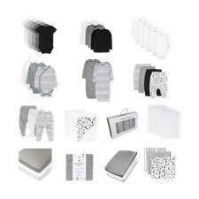  Pattern Play,Newborn Honest Baby Clothing-50Piece Organic Cotton Oh Baby 14261