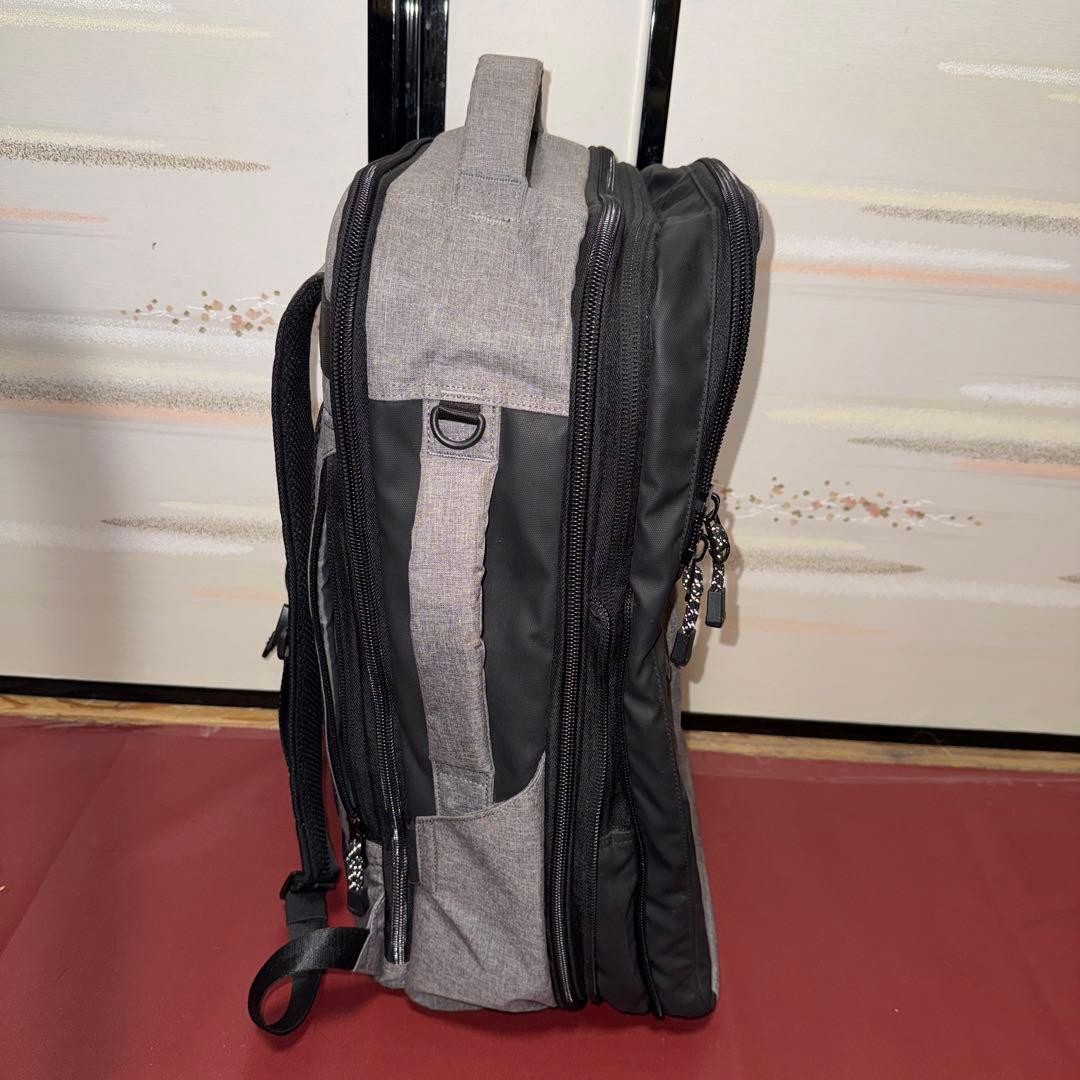 black multifunctional backpackâ¯ - image 2