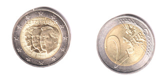 e4306) 2 Euro Luxemburg 2011 GrH Jean Statthalter