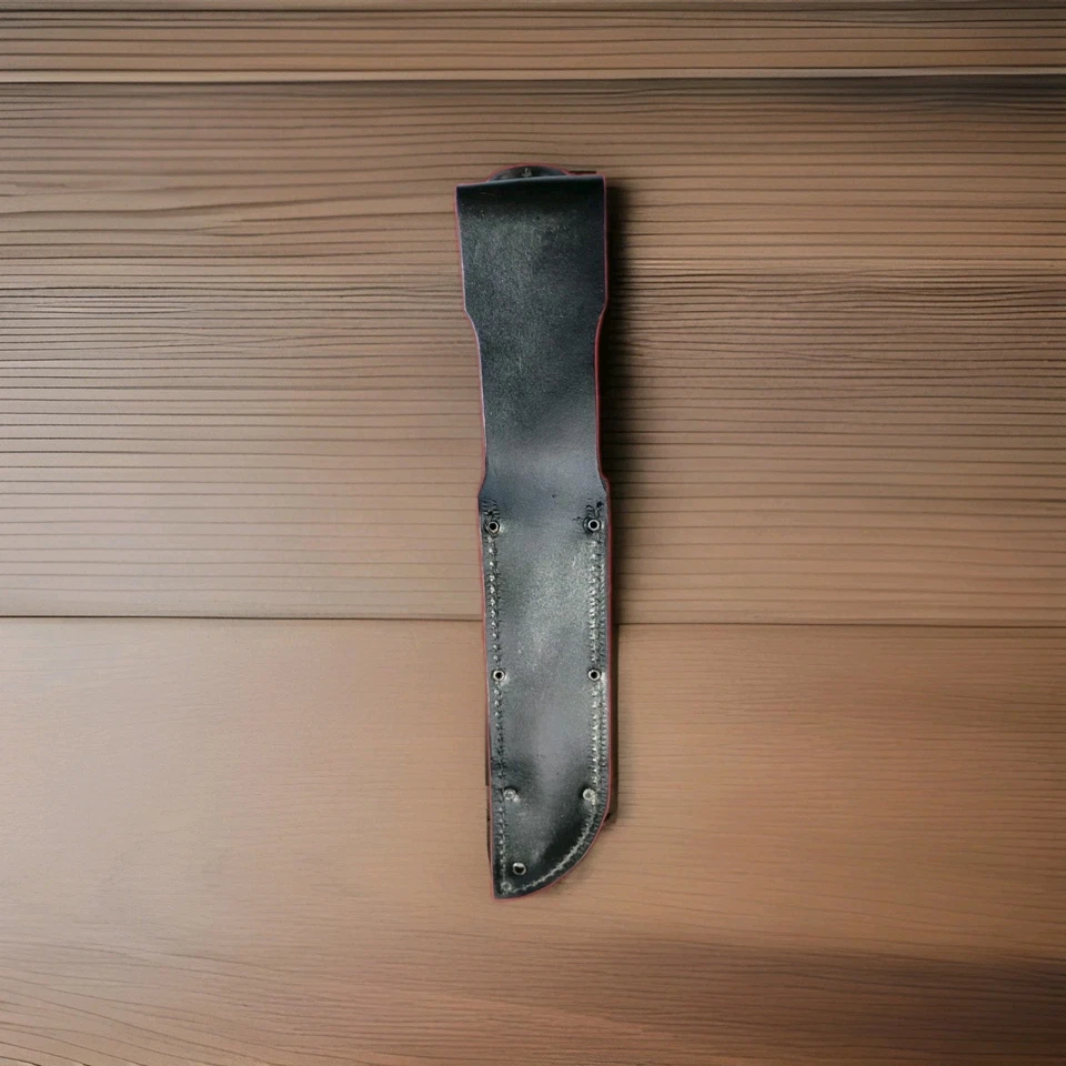 Cuchillo de combate de hoja fija con funda de cuero US Camillus Mark 2 MK2 Foto 3 de 4
