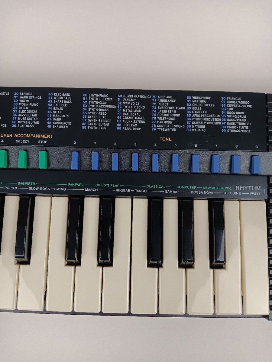 カシオ SA-1 ホワイト CASIO レア organ69 : [mo035]Casio Tone Bank SA-1 in White