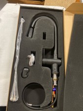 Vigo VG02008MB Gramercy 1.8 GPM 17" Pull Down Kitchen Faucet - Matte Black