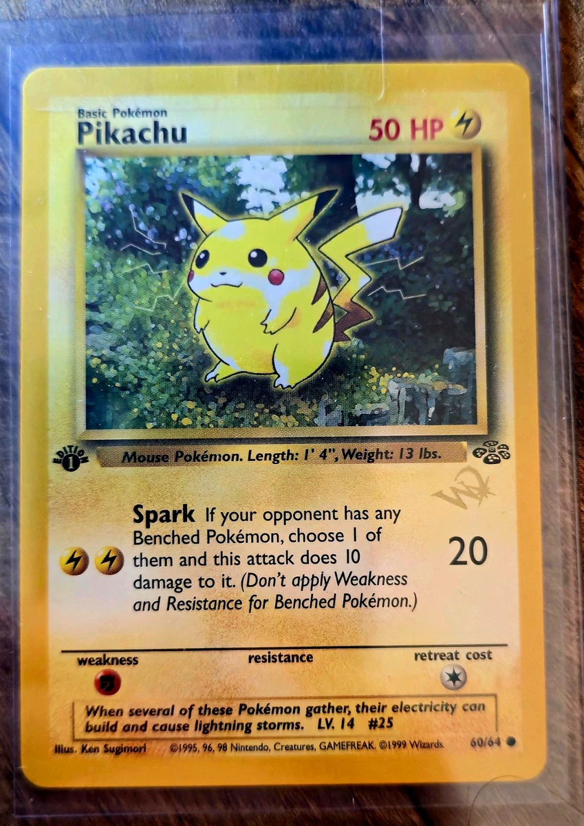 25+ Pikachu Pokémon TCG Jungle Individual Collectible Card Game