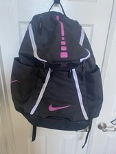Nike Quad Zip System Backpack RARE Breast Cancer Edition Charcoal Gray Pink