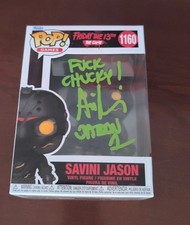 Jason Voorhees Savini Funko Pop Signed  Ari Lehman Beckett W/ F Michael Myers