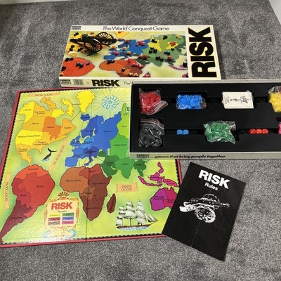 Vintage Risiko Brettspiel Parker Die Welteroberung Strategiespiel 1985 vollständig