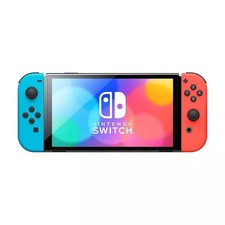 Nintendo Switch OLED Model Handheld Console 64GB Neon Red / Neon Blue HK 
