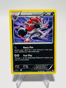 ZOROARK 2011 Pokemon Black & White  RARE HOLO POKÉMON 71/114