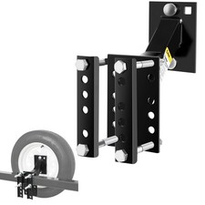 MaxxHaul 70214 Powder Coat For 10-12 Inch Tires Single , Black