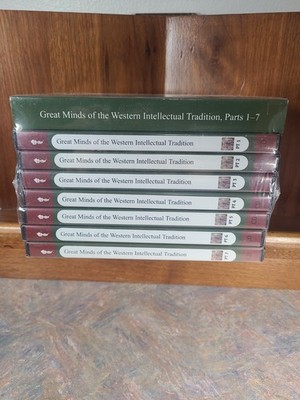 Great Courses CDs GREAT MINDS OF THE WESTERN INTELLECTUAL TRADITION  sealed