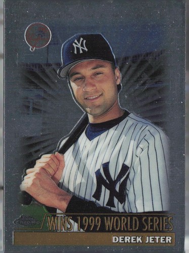 Derek Jeter #478 2000 Topps Chrome card