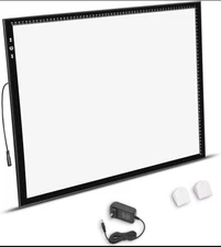HSK A2 Artist tracing Light Box Copy Table 12V 2A Adapter Dimmerable 5000 READ